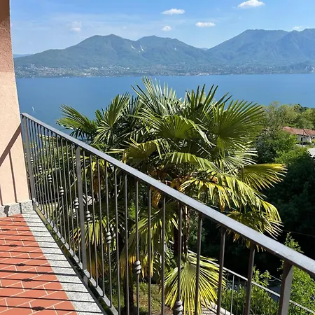 Traum-balkon Mit Panoramablick Und Pool Am Maggiore Apartment *