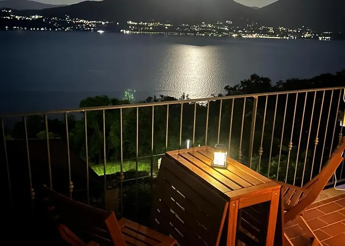 Maggiore - Traumbalkon Mit Seeblick & Pool Und 2 Sz オッジェッビオ