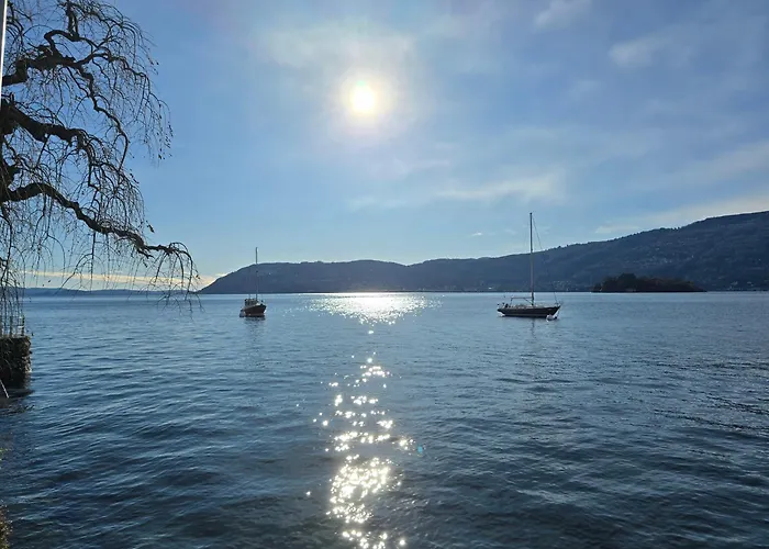 Maggiore - Traumbalkon Mit Seeblick & Pool Und 2 Sz