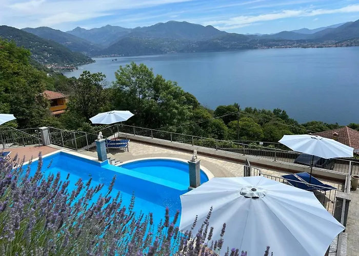 Maggiore - Traumbalkon Mit Seeblick & Pool Und 2 Sz